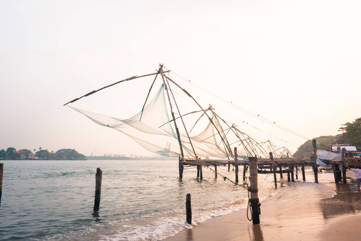 Keralas Old Fishing Methods-Chinese Fishing Nets-Fort Cochin